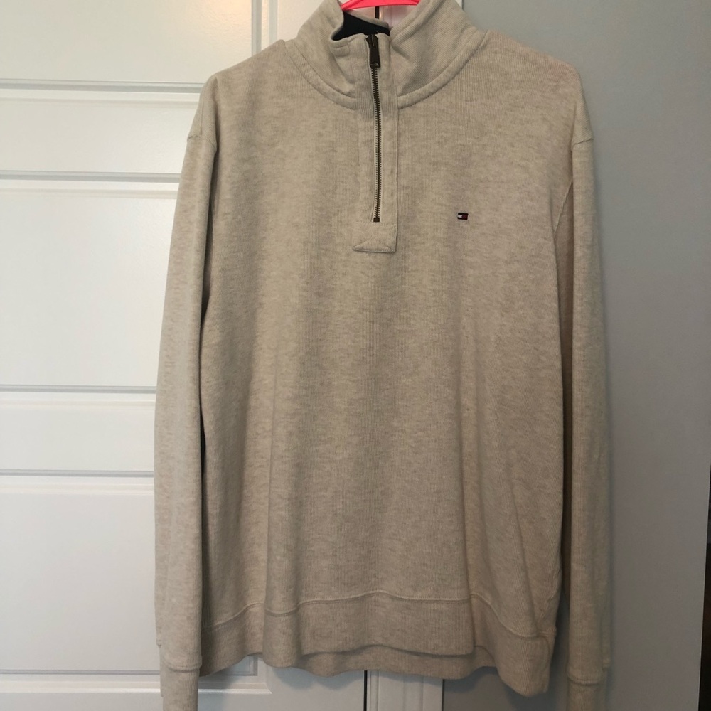 MENS TOMMY HILFIGER HALF-ZIP